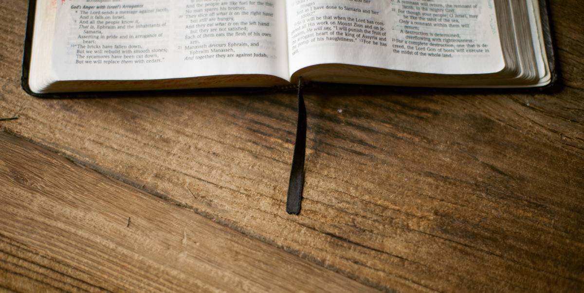 Immanuel Church Gallatin - opened Bible for our beliefs and what we believe